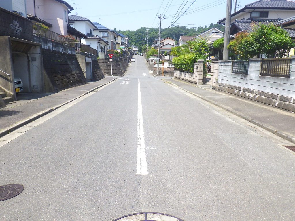 釜ノ前団地１号線道路再生工事