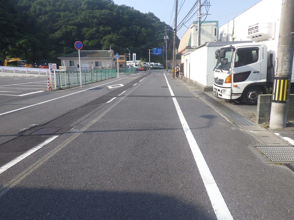 下浅貝１号線道路維持補修工事