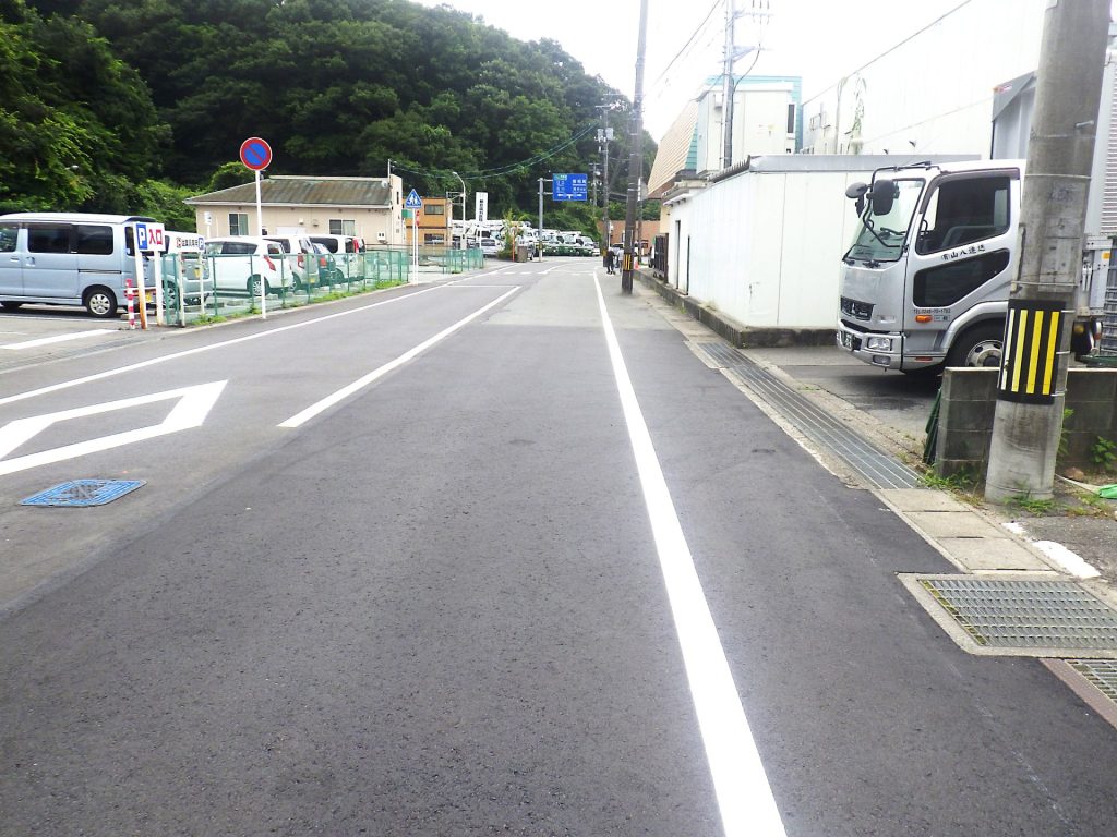 下浅貝１号線道路維持補修工事